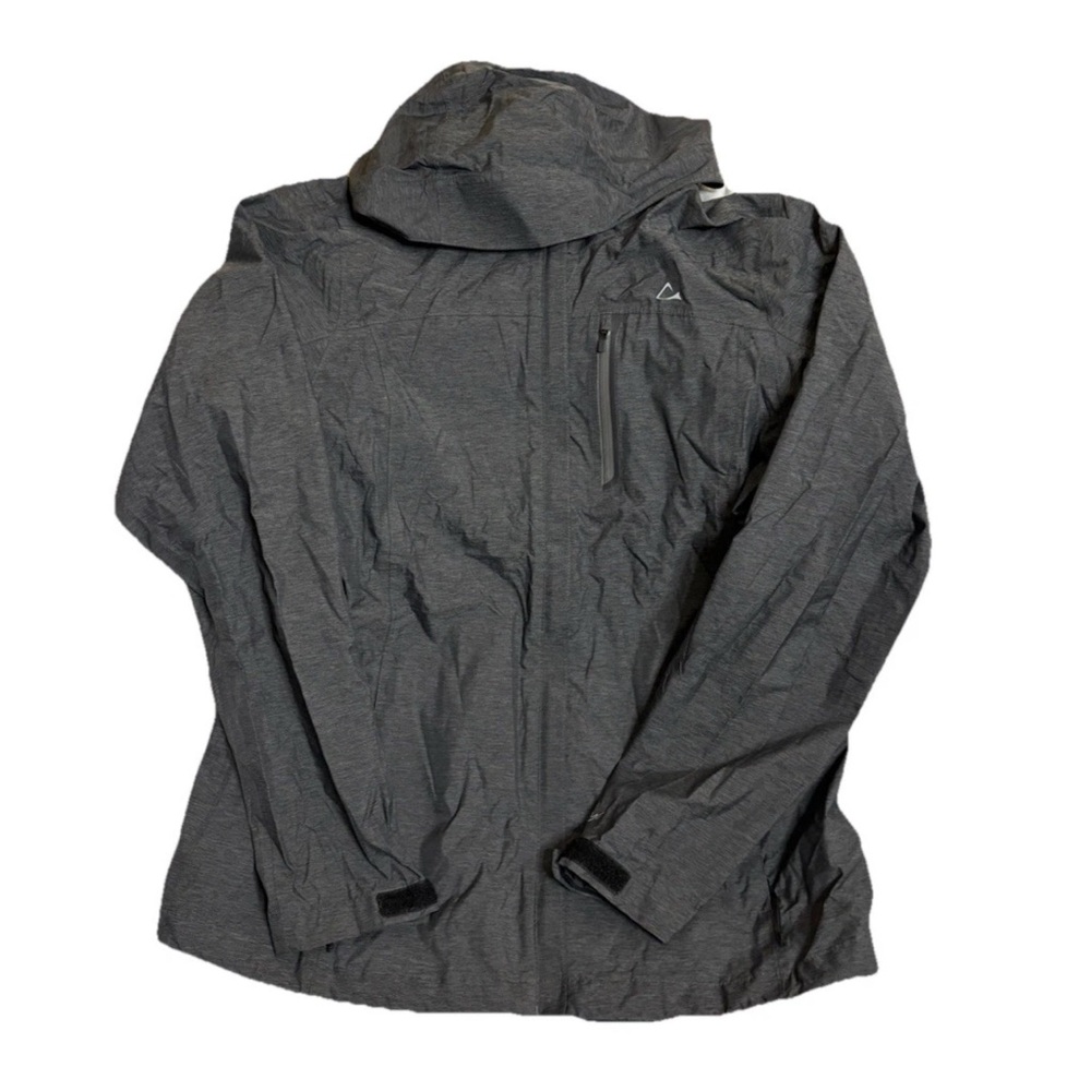 Paradox Men's Long Sleeve Rain Windbreaker Hooded Jacket Size Large